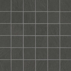 Bedrosians Simply Modern 12"x12" Mosaic 2"x2" Honed Black
