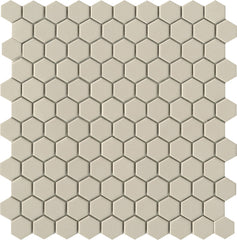 Emser Source 11"x11" Hexagon Mosaic 1"x1" Fawn
