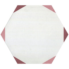 Daltile Bee Hive Medley 8.5" X 10" Deco Sun Marsala