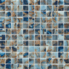 Emser Waterlace 12"x12" Mosaic 1"x1" Polished Koro