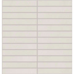 Daltile Synchronic 1" X 6" Straight Joint White