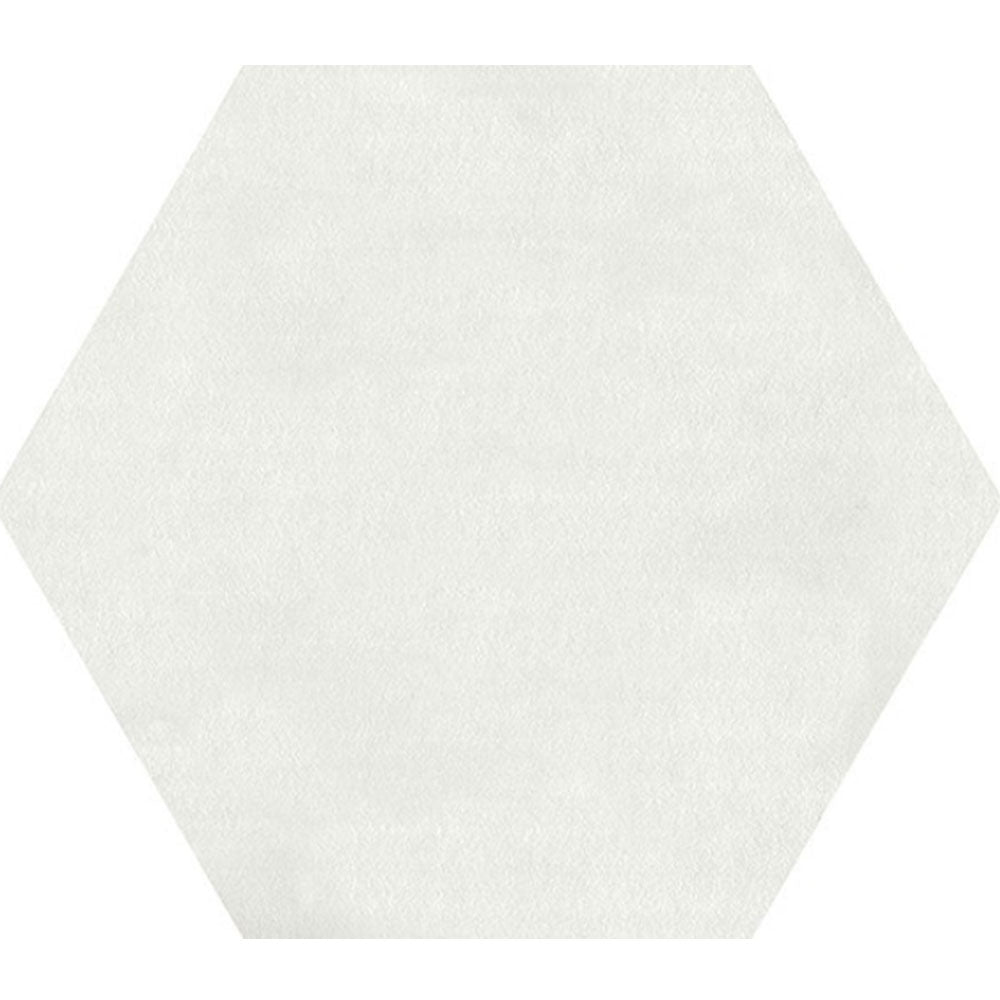 Daltile Bee Hive Medley 8.5" X 10" Hexagon White