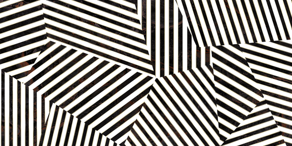 Emser Zambia 24" X 47" Deco Glossy  Zebra 