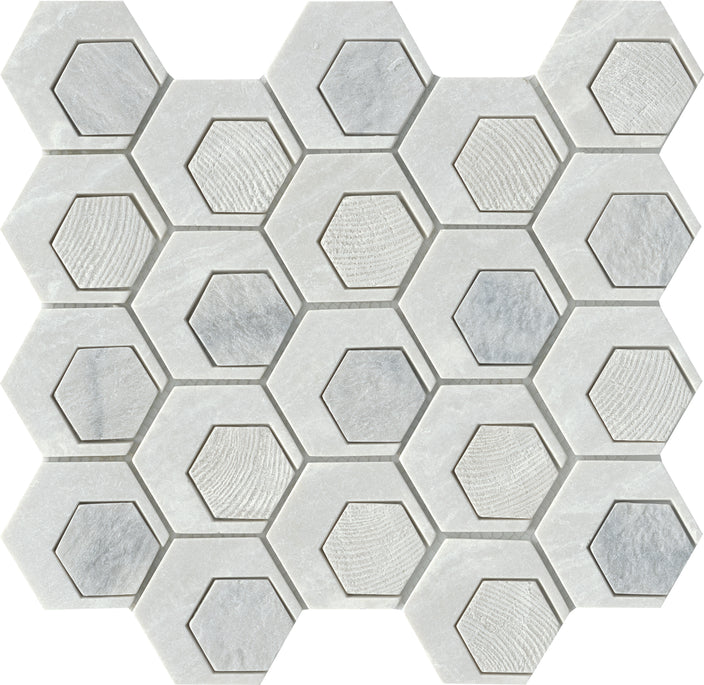 Emser Catalyst 13"x14" Mosaic 3"X3.5" Saturn