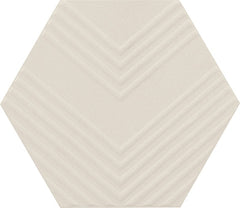 Marazzi Rhyme And Reason 4" X 5" Hexagon Ripple Mix  Canvas