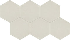 Marazzi Inyo 8"   Hexagon Microban Crema