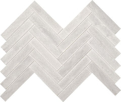 Marazzi Ascend Stone 15" X 17" Chevron 1" X 6" Candid Heather