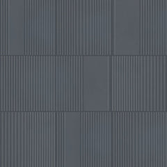 Marazzi Rhyme And Reason 6" X 6" Ripple Mix  Indigo