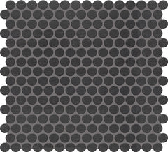 Marazzi Inyo 13" X 11" Penny Rounds Microban Mosaic Ink