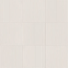Marazzi Rhyme And Reason 6" X 6" Ripple Mix  Bone