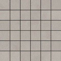 Emser Brook II 12" X 12" Mosaic 2" X 2" Cream 