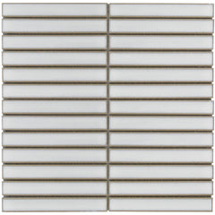 Emser Souvenir 12"x12" Stacked Mosaic "1x6" Polished Belem