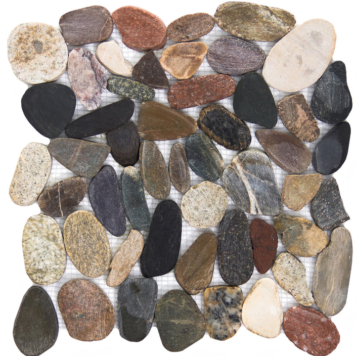 Emser Flat Rivera 12"x12"  Natural Blend Flat