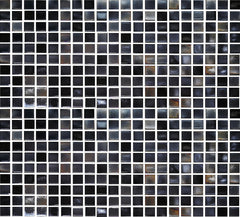 Emser Galore 13"x13" Mosaic 0.625"X0.625" Polished Black