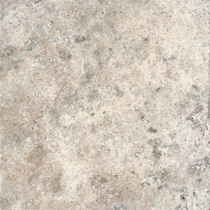 Emser Trav Ancient 4"x4"  Silver